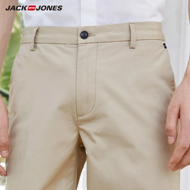 JackJones мужские шорты из 100% хлопка свободный крой светильник до колена стиль 219115509 |