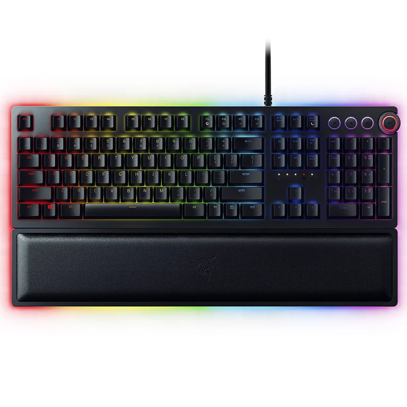 Razer Huntsman Элитная Механическая игровая клавиатура Проводная с RGB подсветкой
