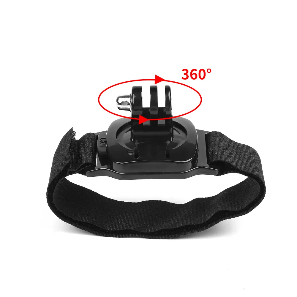 Поворотный ремень на 360 градусов для камеры GoPro 9 8 7 6 5 Black Xiaomi Yi 4K Sjcam Eken H9 аксессуары