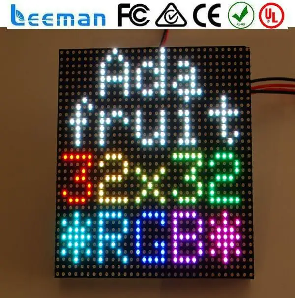 2017 2018 полный цветной P6 Пикселей SMD 3-в-1 признаки RGB СВЕТОДИОДНЫЙ Модуль Dip/smd Led
