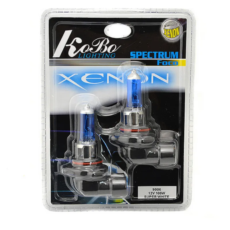 

2x HB4 9006 12V100W Fog Lights Auto Car Headlight Bulb Lamp Halogen Bulb Car Headlight Lamp Lights 5000K Xenon HID Super White