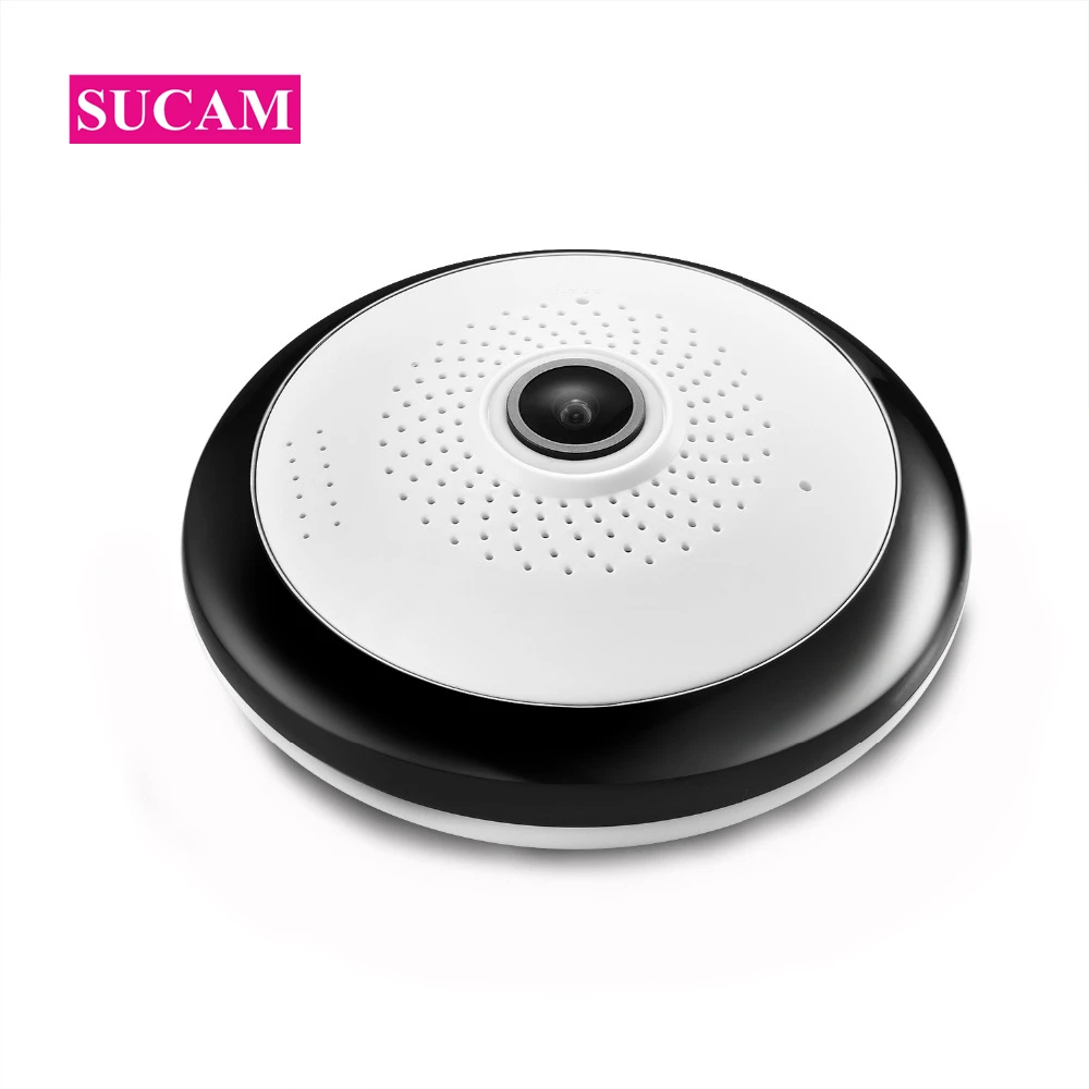 Панорамная Wi Fi камера SUCAM Full HD 1080P для помещения VR 360 градусов рыбий глаз ночное видение Мини IP безопасности 10