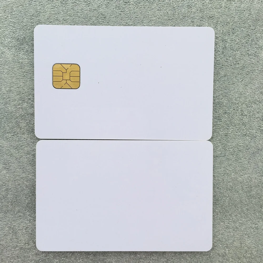 wholesale 1000pcs iso7816 Contact memory smart card AT88SC1604-09PT PVC IC card