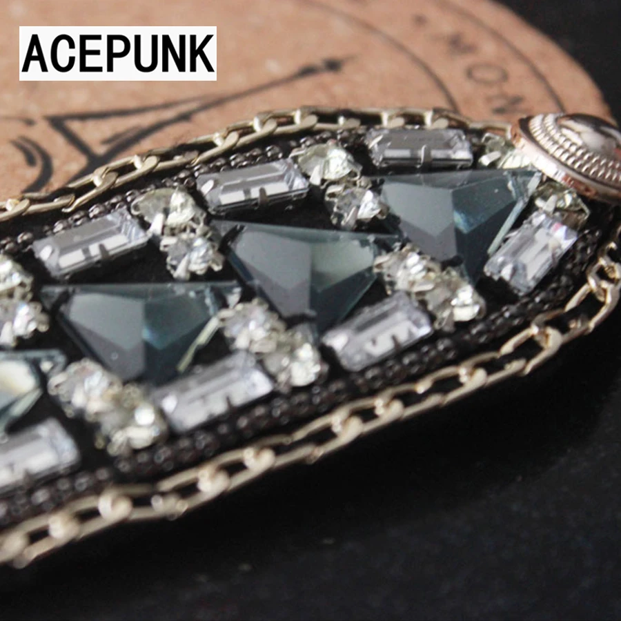 Сценическое шоу одежда аксессуары брошь заклепки мода клуб панк для мужчин и