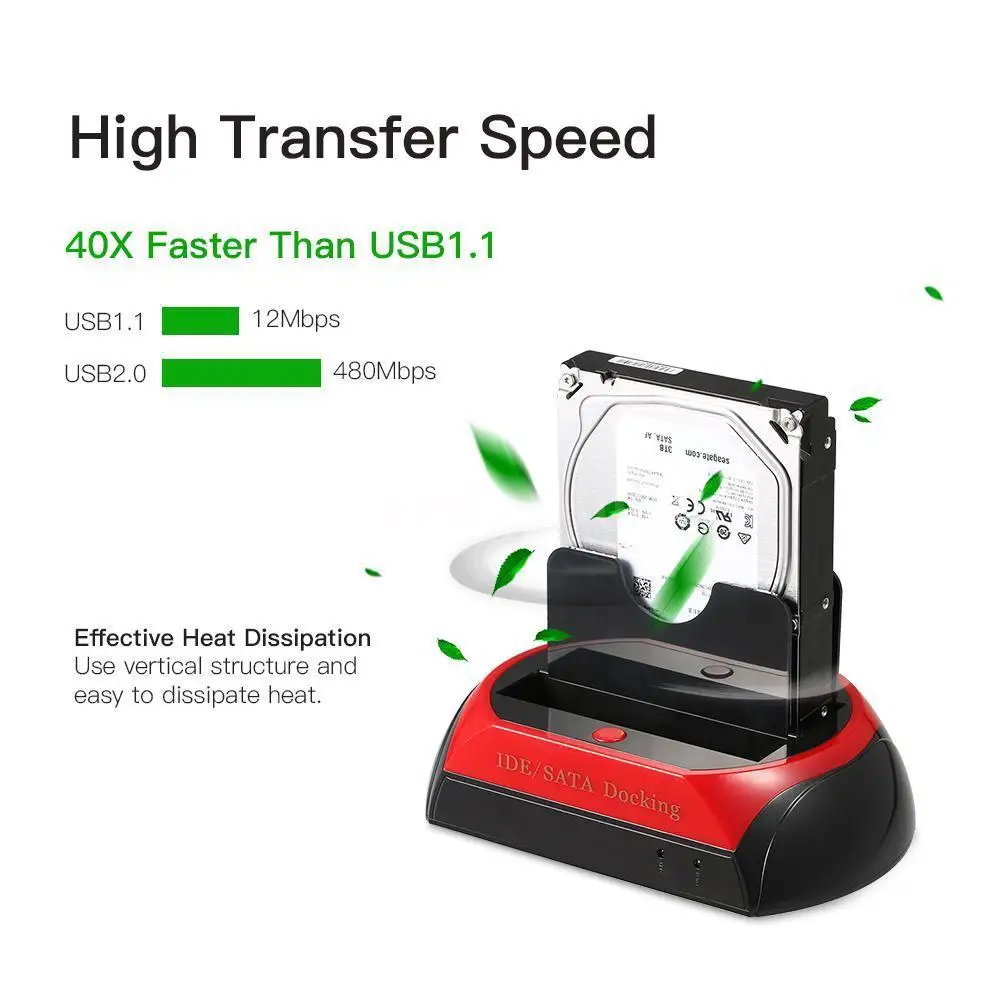 BEESCLOVER HDD док станция 875D для Windows7 Vista 2 5 &quot3 5" IDE SATA жесткий диск Док карта базовый