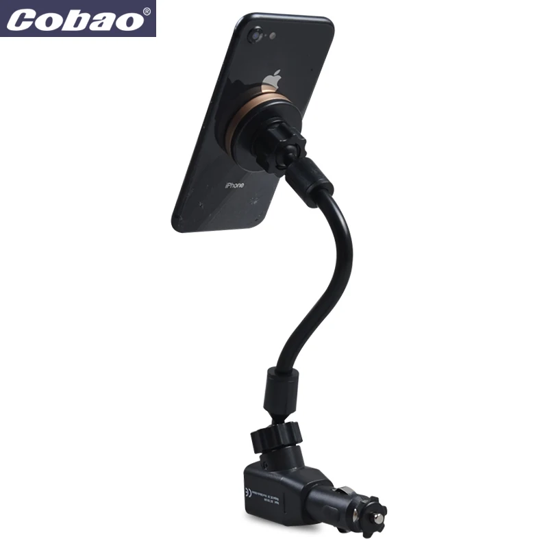 Cobao, магнитный держатель для смартфона, зарядное устройство, 5 В, 1 А, универсальный, 360 градусов, автомобильный держатель для мобильного телефона, зарядное устройство для samsung, Xiaomi, iPhone