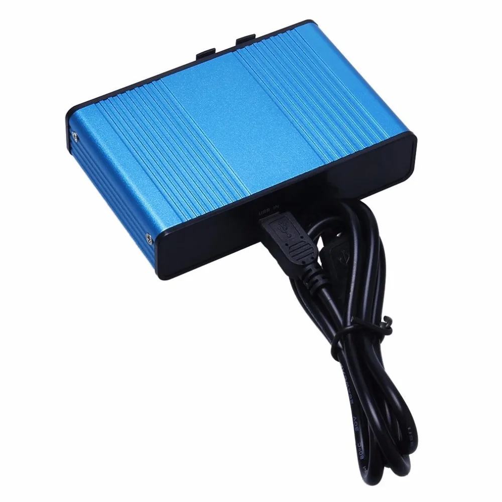 Colohas Blue 5 1 канальная USB звуковая карта S/PDIF волоконно-оптический аудио бокс внешний