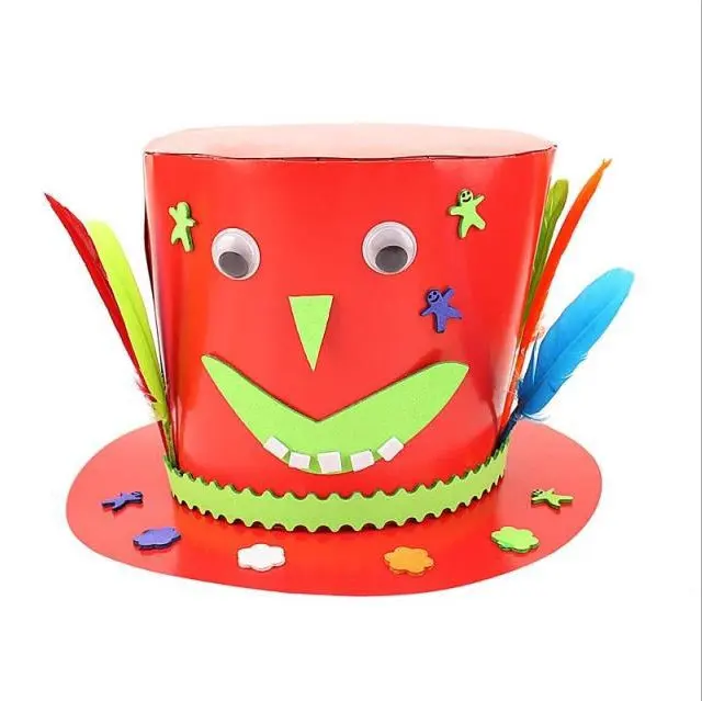 4 шт./лот дизайна сделай сам головные уборы на День отца создайте свои собственные