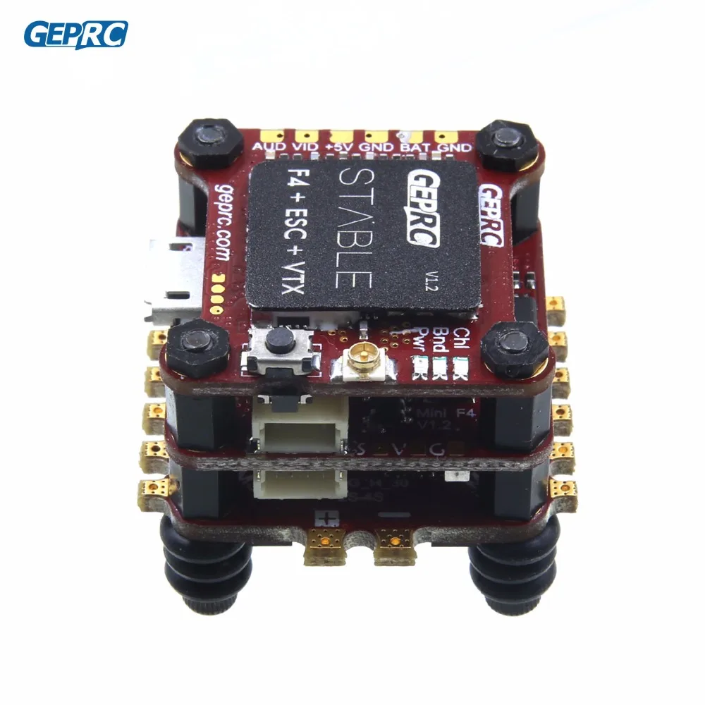 GEPRC Stable F4 Mini Tower FPV betaflight BLHELI S 12A ESC VTX 48CH off/25/100/200mw|vtx|vtx fpv |