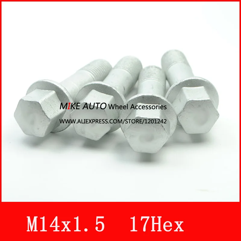 Колесный Болт Hex2/3 &quotM14x1.5 OEM0009905307 для колесных дисков Benz серии C GLK350 GL 4 шт.|wheel