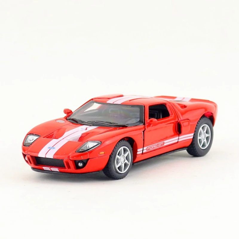 Доставка/игрушка KiNSMART/модель под давлением/Масштаб 1:36/2006 Ford GT Super/автомобиль с