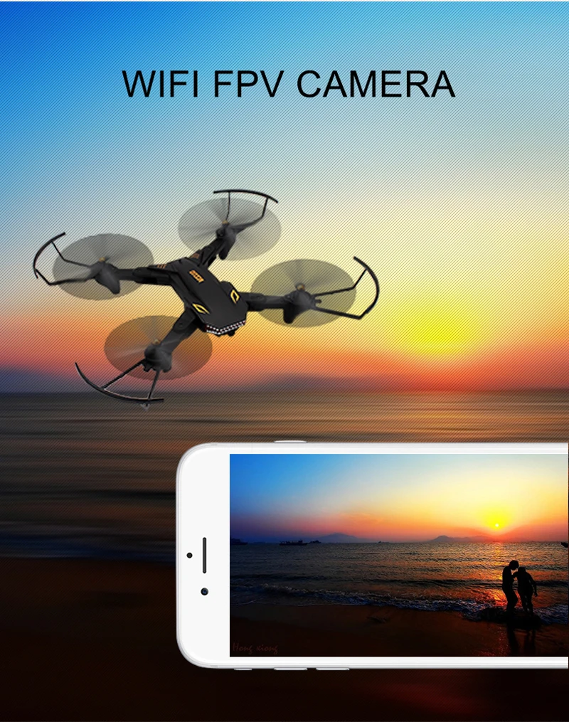 VISUO XS809S Профессиональный складной Дрон с камерой 2MP HD WiFi FPV селфи широкоугольный Радиоуправляемый квадрокоптер Вертолет игрушка для мальчика VS XS816