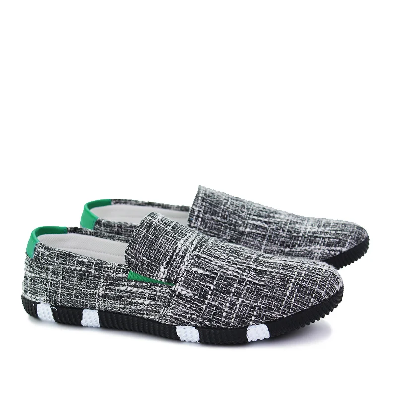 2019 г. Весенняя модная мужская парусиновая обувь Эспадрильи повседневная дышащие