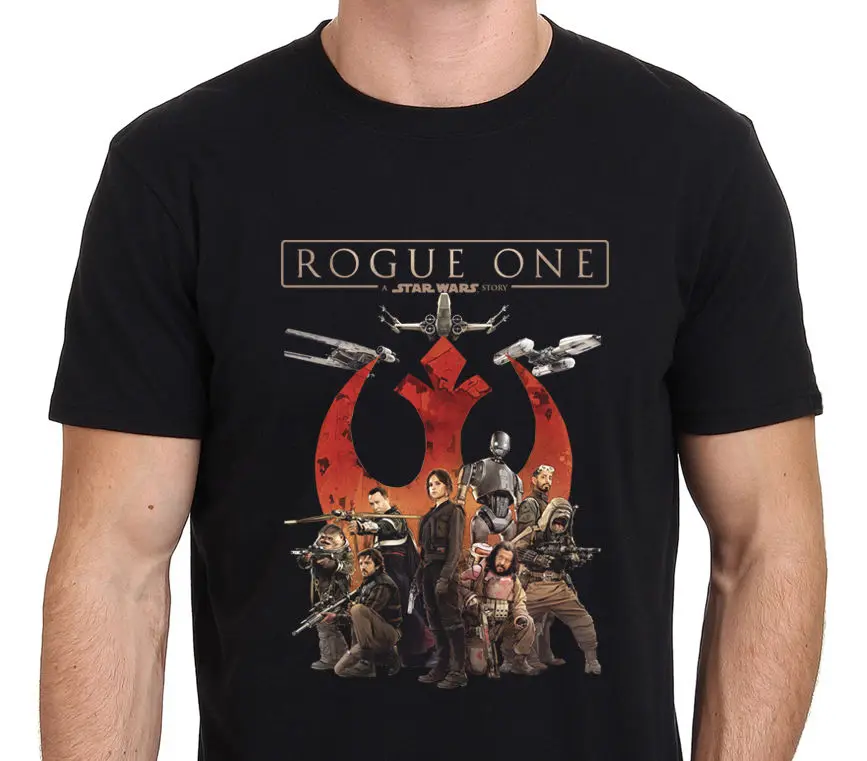 Мужская черная футболка с принтом Звездные войны размер: S M L XL XXL бесплатная