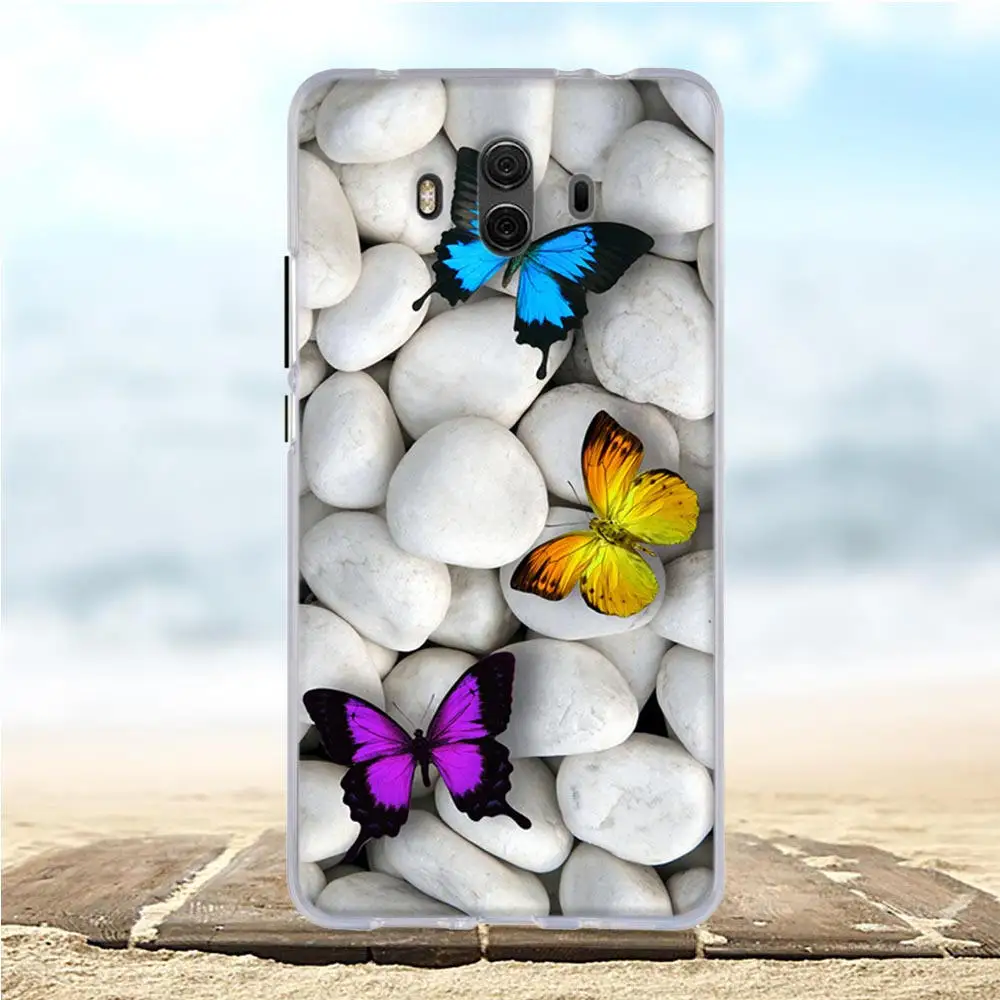 3D делам Капа панель для huawei mate 10 принципиально Силиконовые Мягкий симпатичный из