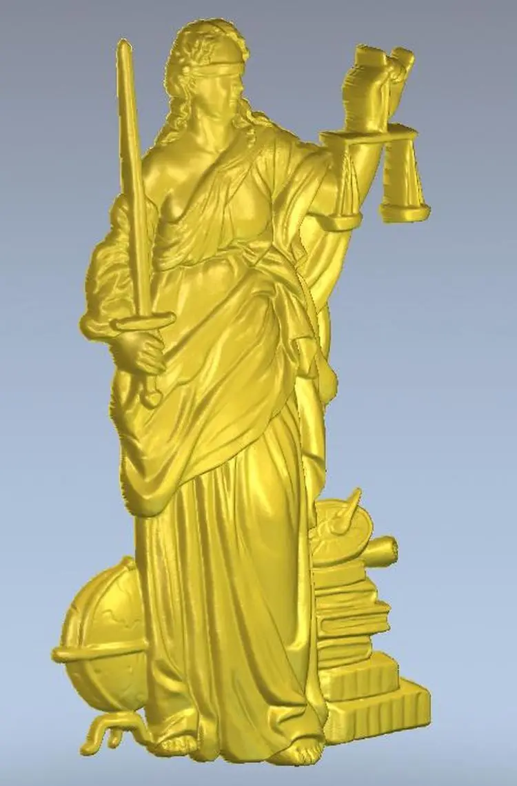 3d-строка для ЧПУ в формате STL шкала справедливости | Инструменты