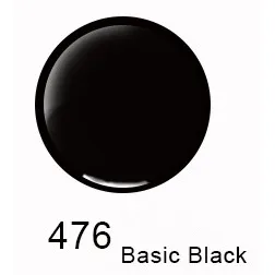 476 Basic Black BIOMASER, 1 шт., медицинский Перманентный макияж, пигментные чернила для татуажа, 12 мл, подводка для бровей, губ, Areola, смешанные цвета, Tatooo, поставка машины - Цвет: 476 Basic Black