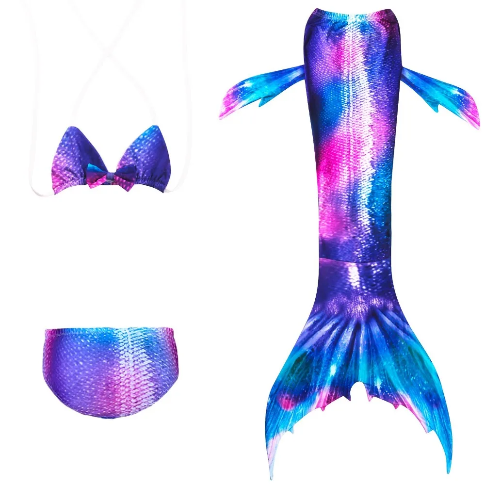 Новинка 2018 года! Модный Купальник Русалочки для девочек 3 шт.|Костюмы девочек| |
