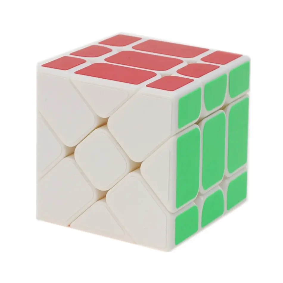 YongJun 3x3 кубик рубика Фишер куб 3x3x3 черно-белая наклейка Фишер волшебный куб 3 слоя скоростной куб профессиональные игрушки-головоломки для детей