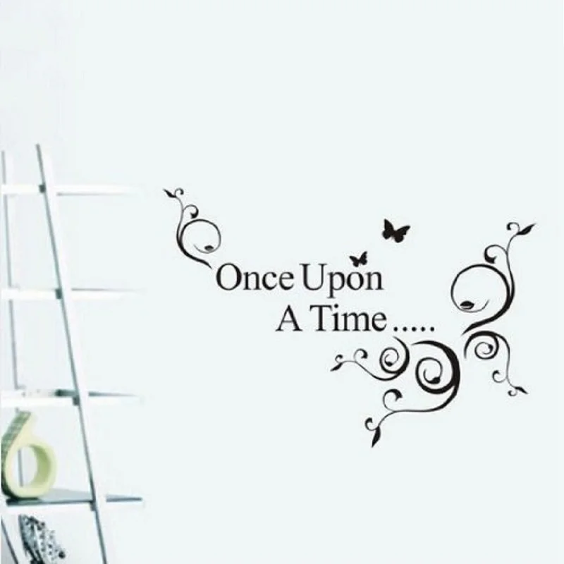 Наклейка на стену сделай сам бабочка цветок лоза виниловые наклейки съемная