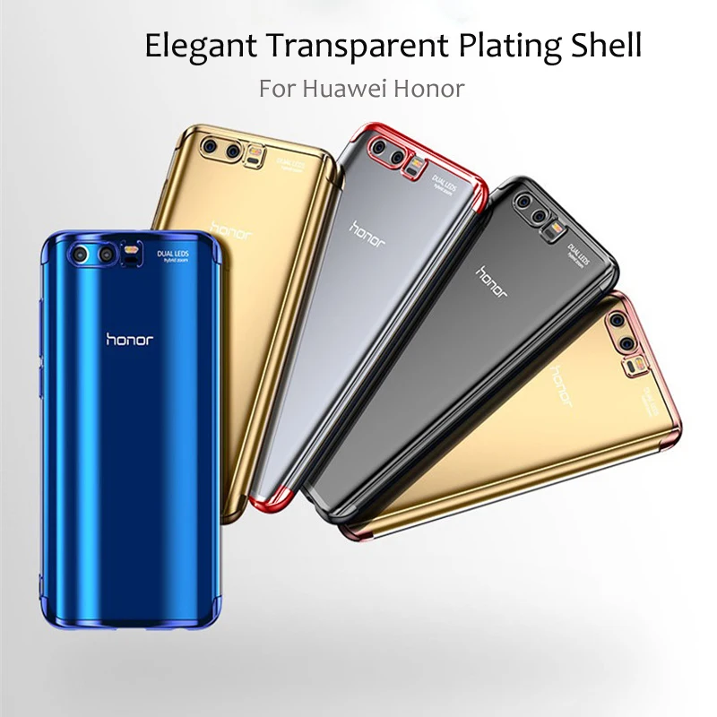 Чехол для Honor 9 Lite чехлы Huawei задняя крышка Honor9 мягкий силикон ТПУ прозрачное