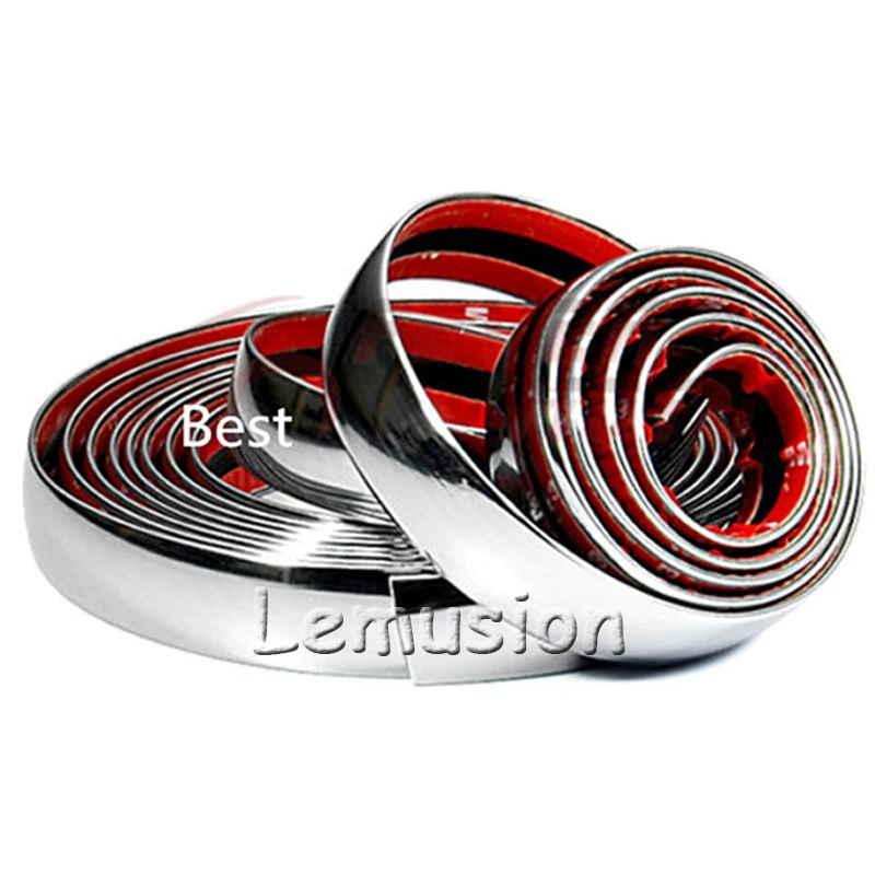 ZDPARTS 5 м хромированная отделка Автомобильная молдинговая полоса декоративная