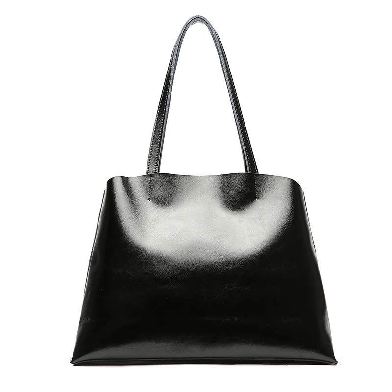 FCTOSSR портативные сумочки женские модные сумки на плечо масляная Вощеная кожа