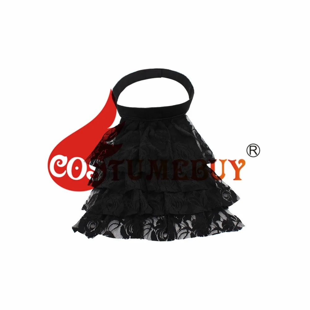 CostumeBuy Черный Кружевной Галстук-бабочка в стиле стимпанк для свадьбы вечеринки L920