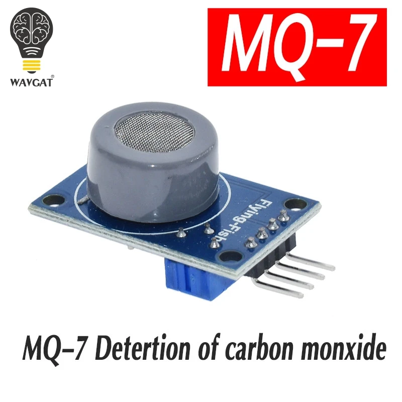 MQ7 MQ-2 MQ-3 MQ-4 MQ-5 MQ-6 MQ-7 MQ-8 MQ-9 MQ-135 детектор дыма метана сжиженный газ Сенсор модуль для Arduino Starter DIY Kit - Цвет: MQ7