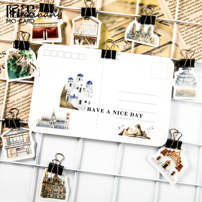 Декоративные наклейки знаменитого путешественника для строительства Набор