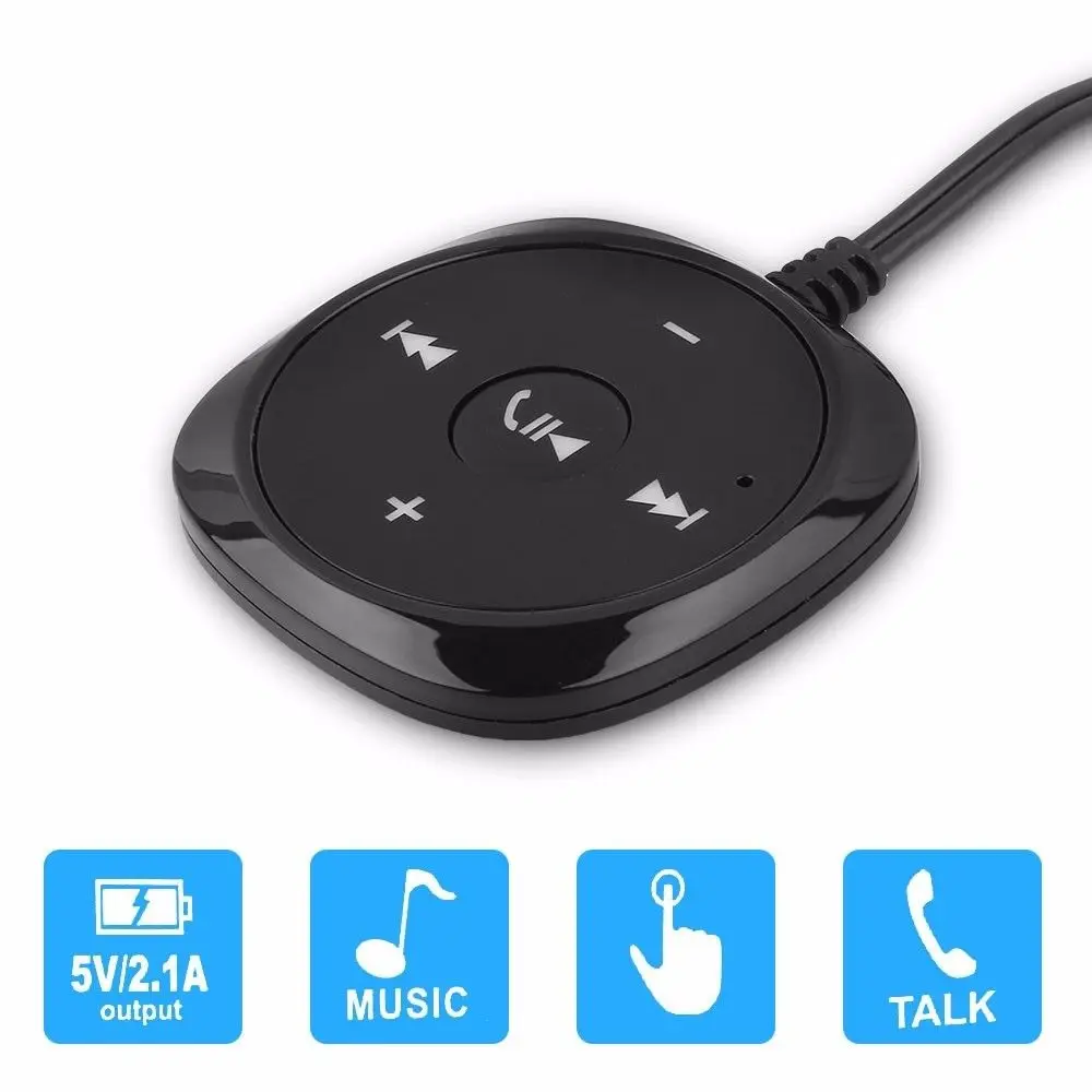 Ручной Бесплатная USB заполнены аудиоприемник Bluetooth громкой связи гарнитура для