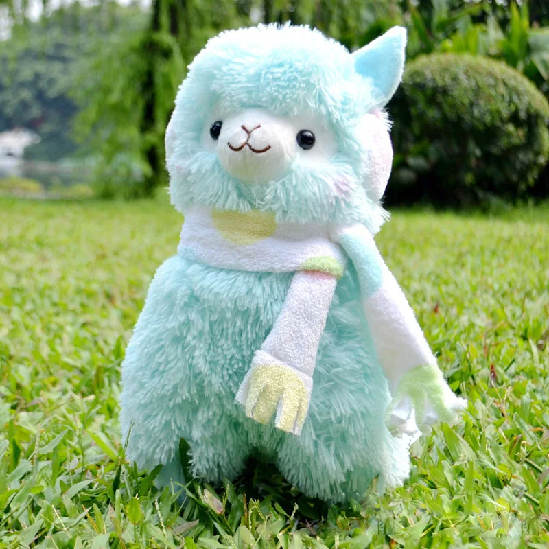 35 см/14 дюймов Kawaii Alpaca плюшевая игрушка Alpacasso мягкие настоящие жизни плюшевые