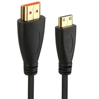 mini hdmi to hdmi cable high speed audio cable support 2 0 4k 1080p for camera tablet dvd game console 1m 2m 3m mini hdmi cable