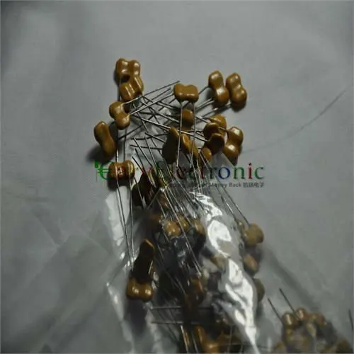 Оптовая и розничная продажа новые серебряные Слюдяные Конденсаторы с длинным