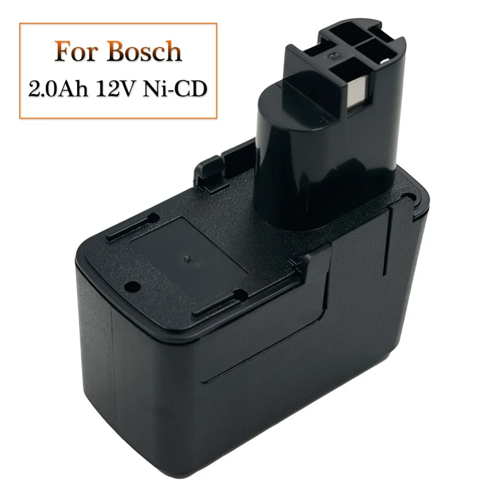 

BAT011 BH1214N Power Tools Rechargeable Battery 12V 2000mAh NICD for Bosch GSR 12VPE-2 PSB 12VSP-2 PSR12VES-2 Cordless Drills
