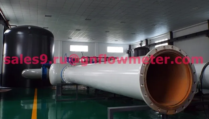 DN50 35-350 m3/ч диапазон измерения отвод воды шламовый дешевые магнитный расходомер