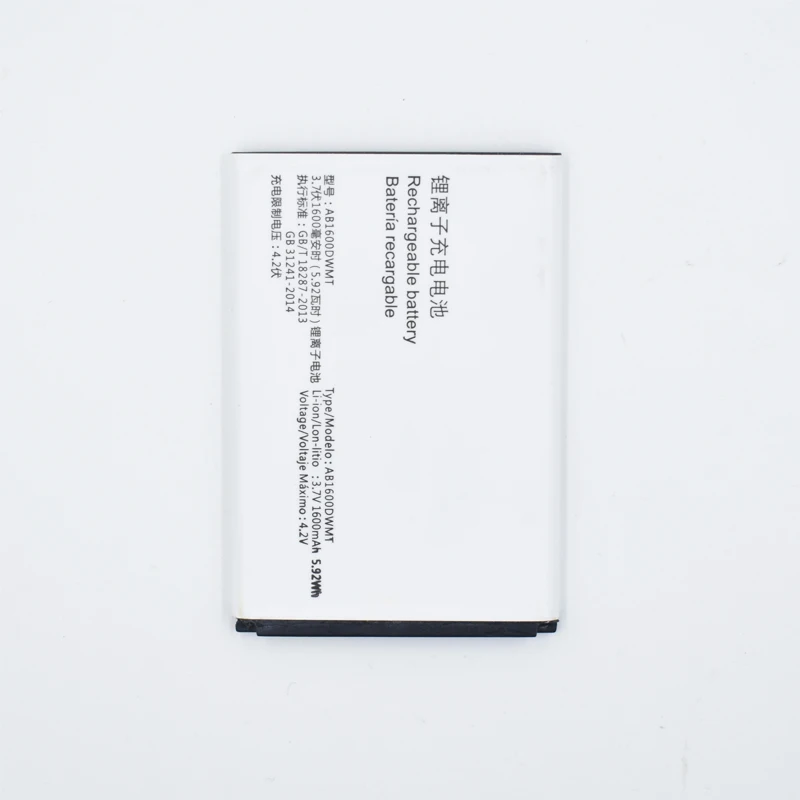 Оригинальный аккумулятор Hekiy 100% гарантия 1600 мАч AB1600DWML/AB1600DWMT для PHILIPS S309