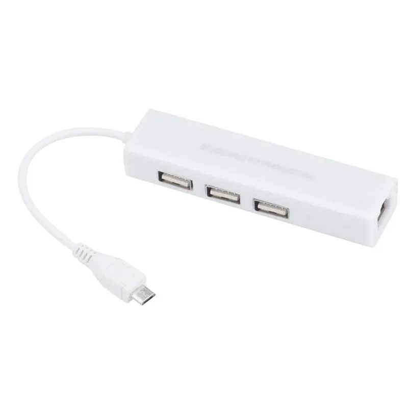 Mosunx 2017 D3 Новый Micro USB к сети LAN Ethernet RJ45 адаптер с 3 портами 2 0 концентратор |