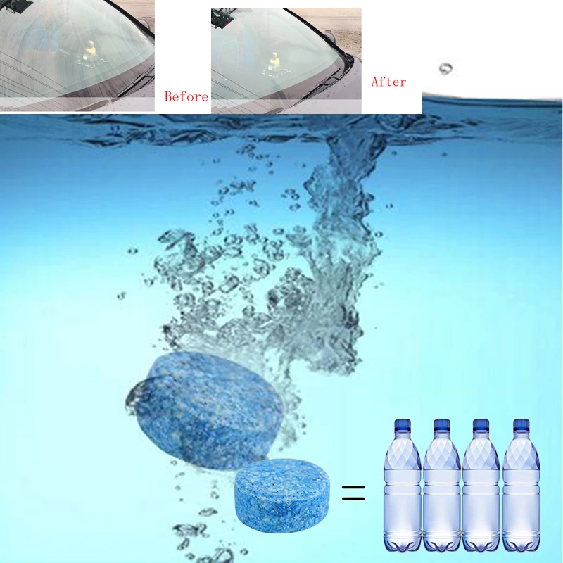

5pcs Multifunctional Effervescent Spray Cleaner Home/Outdoor Effervescent Concentrated Cleaner Camping Clean Tool