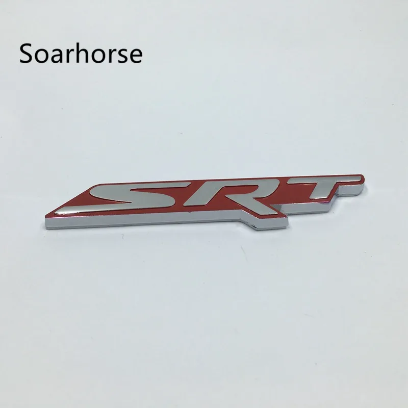 Soarhorse металлический SRT логотип кузова автомобиля задний багажник значок эмблема