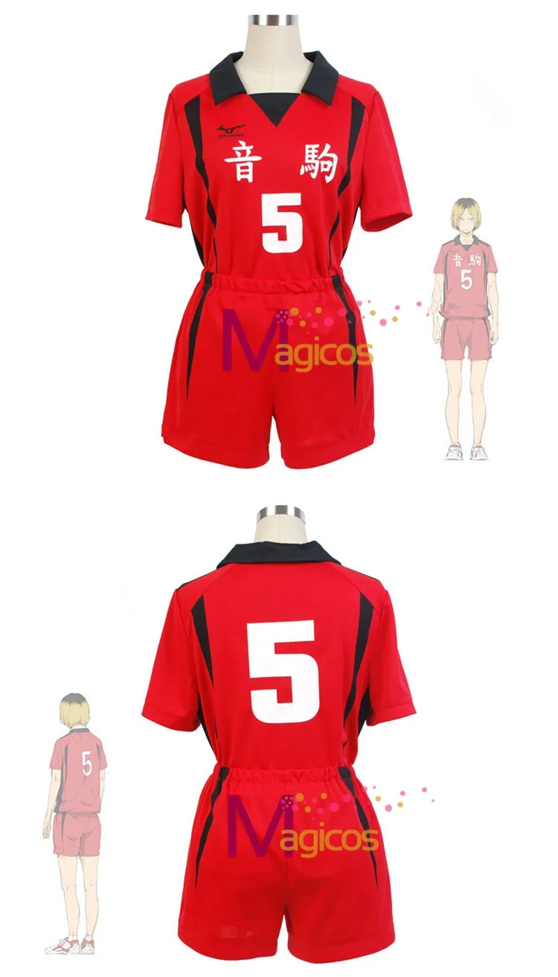 Аниме Haikyuu Nekoma школьная форма Kuroo Tetsurou/kozumekenma костюм для косплея Джерси Спортивная одежда