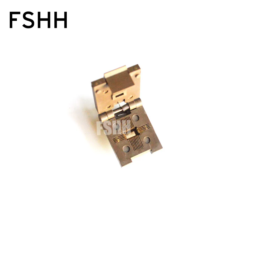 FSHH QFN24 WSON24 UDFN24 MLF24 ic test socket Size=8mmx6mm Pin pitch=0.8mm