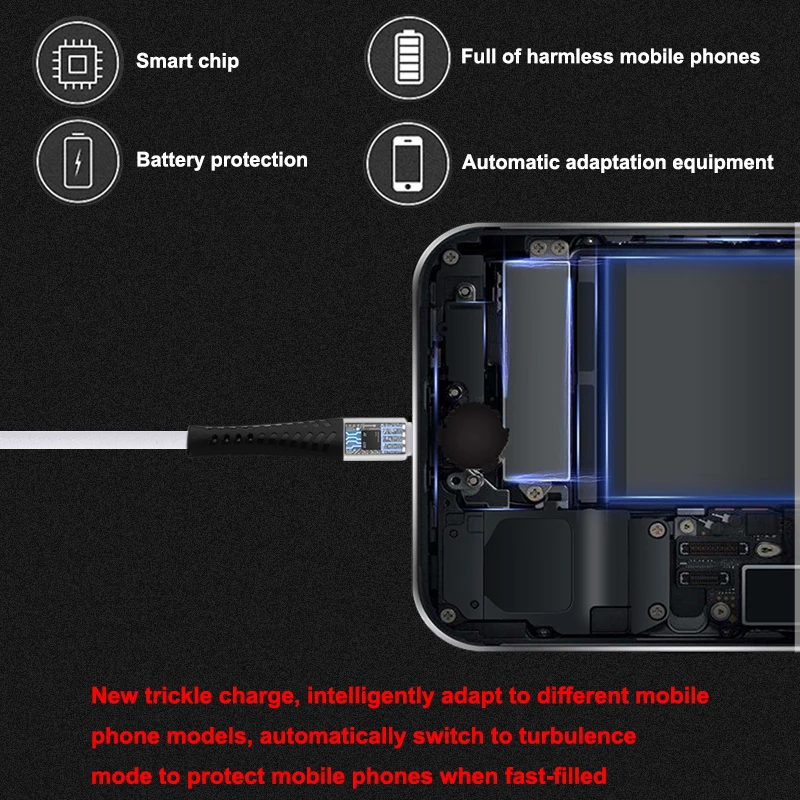 100 см нейлоновый Плетеный Ios 8Pin Быстрый зарядный usb-кабель для IPhone X XR XS Max 8 7 6S 5 5S SE 5C IPad Air Data Sync charger Kabel