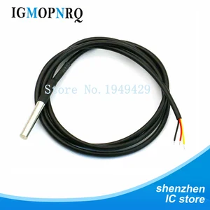 1 шт. новый датчик температуры DS18B20 Водонепроницаемый 1 метр Датчик температуры новый в наличии горячая распродажа