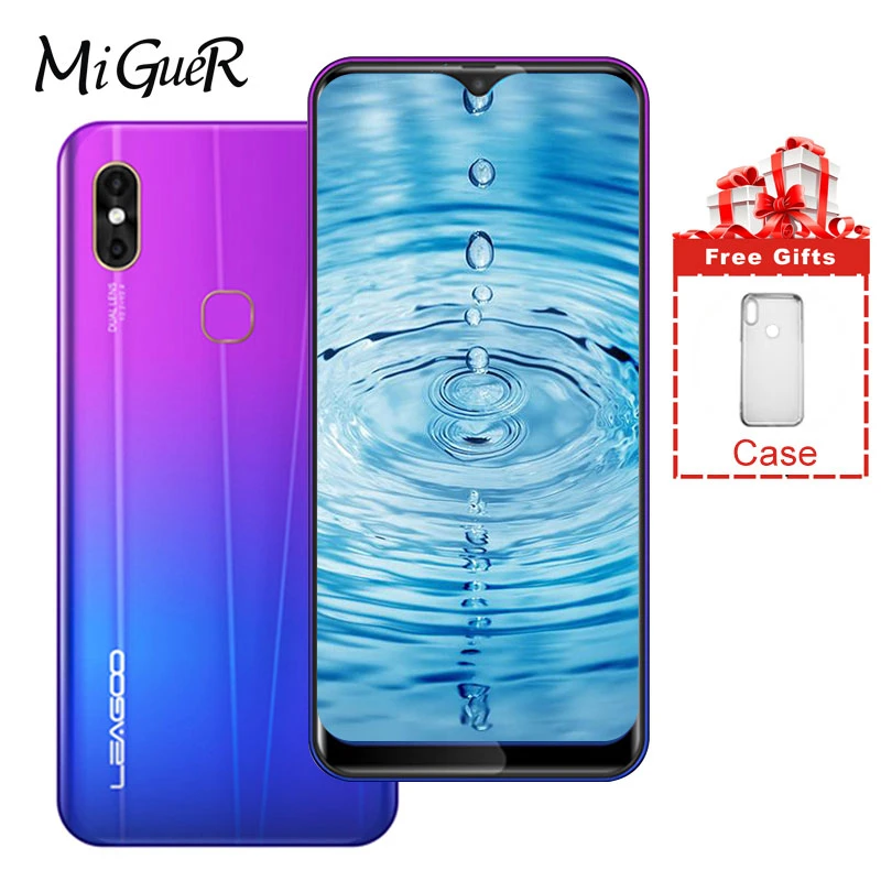100% оригинал LEAGOO M13 экран капли воды Android 9 0 смартфон 19:9 6 1 дюйма 3000 мАч 4 ГБ 32 MT6761