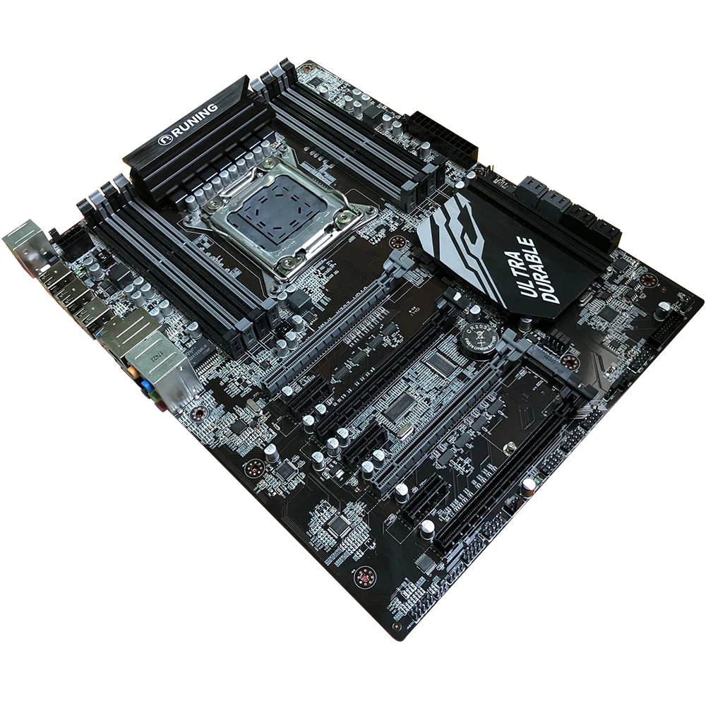 Игровой ПК от известного бренда Runing Super ATX X79 материнская плата с процессором Intel