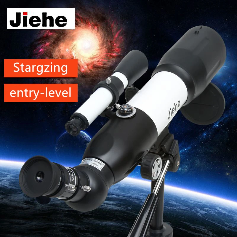 Jiehe высокое качество CF350 60 мм монокулярный космический астрономический телескоп