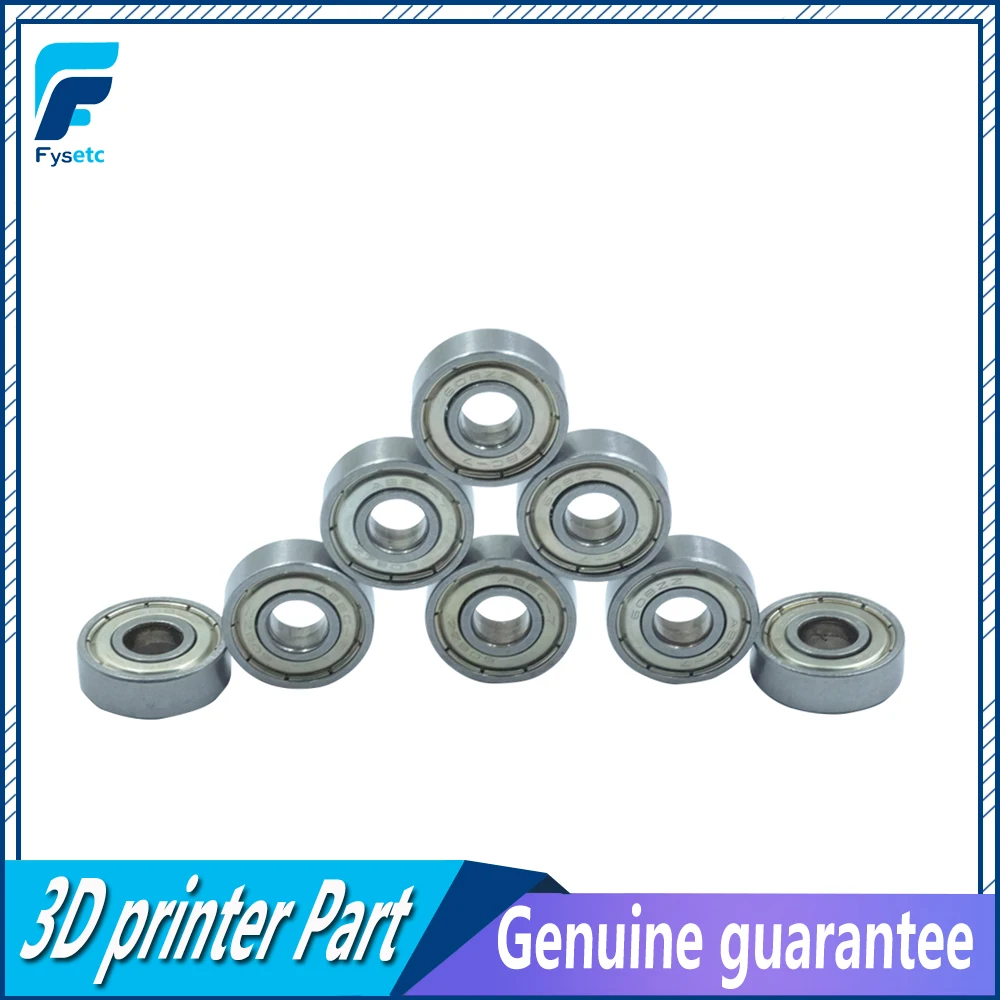 

5pcs Double Shielded Miniature High-carbon Steel Single Row 608ZZ ABEC-7 Deep Groove Ball Bearing 8*22*7 8x22x7 mm 608 ZZ