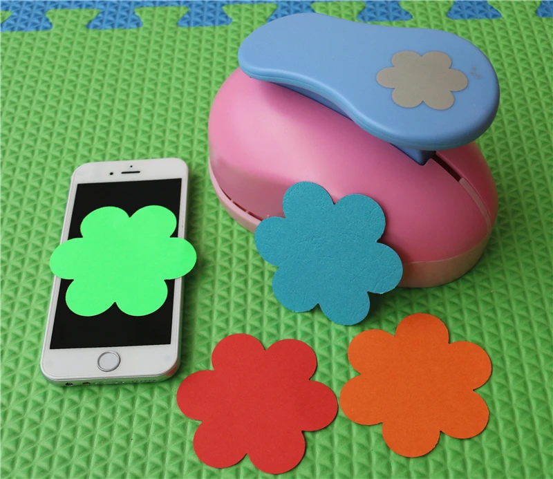 Супер большой 3 дюйма (75 мм) цветы дырокол для рукоделия Эва оригинальное тиснение