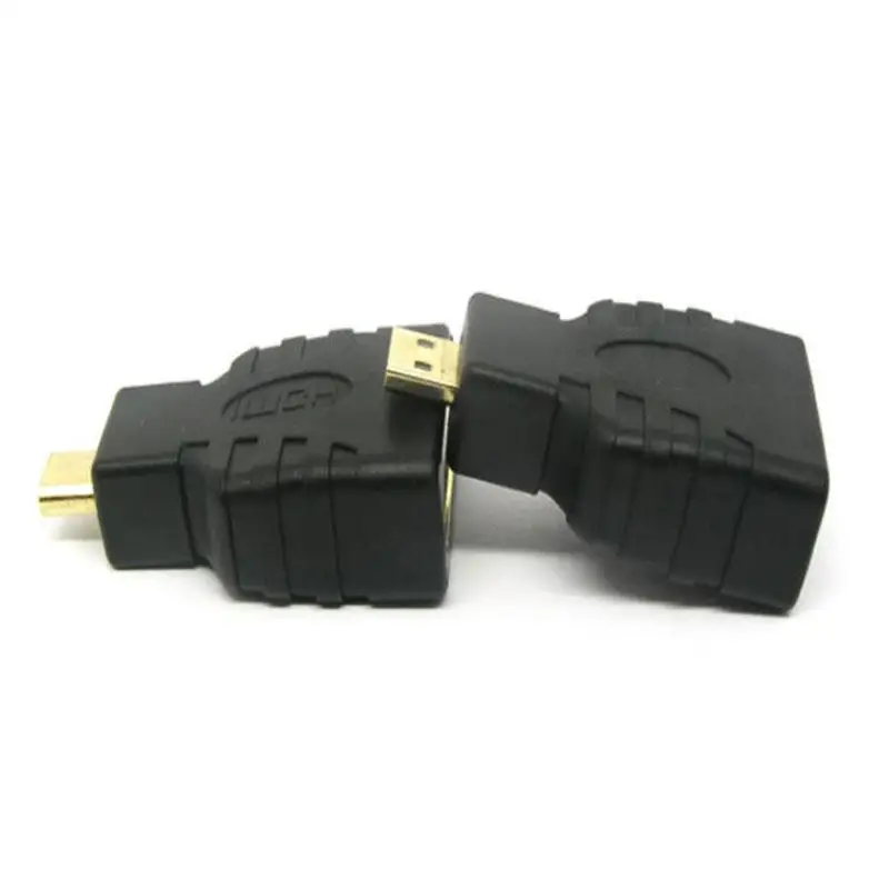 Cewaal 2017 Новый Универсальный Micro HDMI штекер в Type-A M/F позолоченный коннектор адаптер